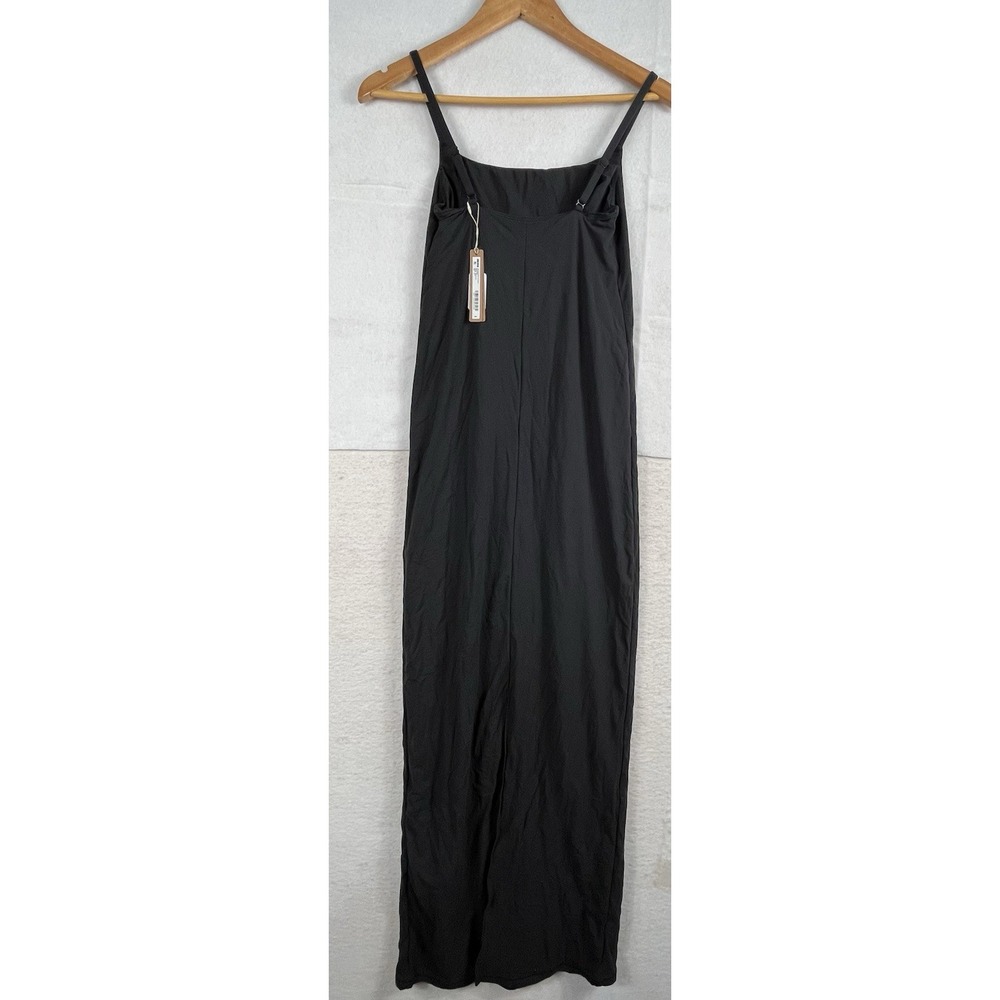Fits Everybody MATERNITY LONG SLIP DRESS Size Small Onyx NWT (1244)